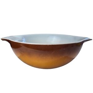 Vintage PYREX Old Orchard Cinderella Mixing Bowl with Handles 4qt #444